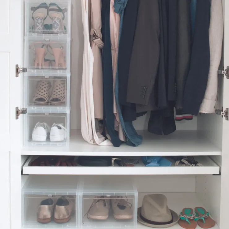 Iris schoenenbox - hoge schoenen - 3 stuks- Schoenenrek