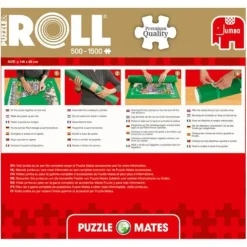 Xenos Jumbo puzzelmat - 60x90 cm - 500 tot 1500 puzzelstukjes- Spellen|Puzzels
