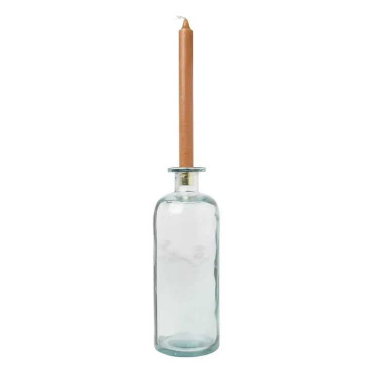 Xenos Kaarsenhouder voor fles - goud - ø5x2.6 cm- Kandelaars