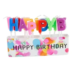 Xenos Kaarsjes happy birthday- Taartkaarsjes|Kinderfeestjes