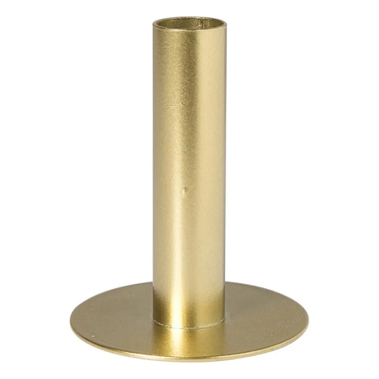 Xenos Kandelaar hoog - goud - ø8x10 cm- Kandelaars
