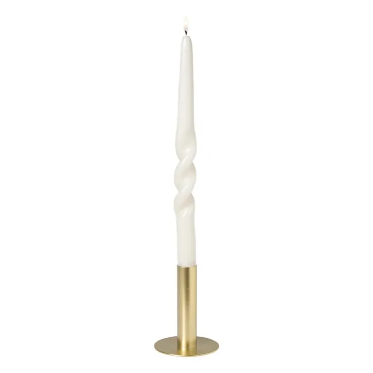Xenos Kandelaar hoog - goud - ø8x10 cm- Kandelaars