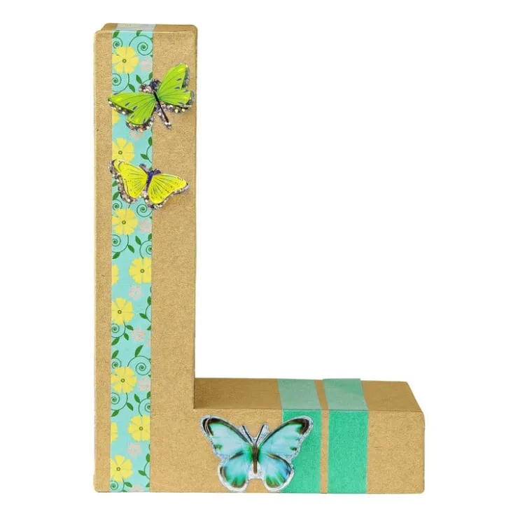 Xenos Kartonnen letter L- Hobbyletters