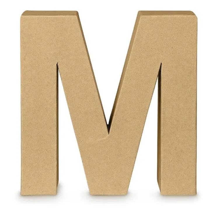 Xenos Kartonnen letter M- Hobbyletters
