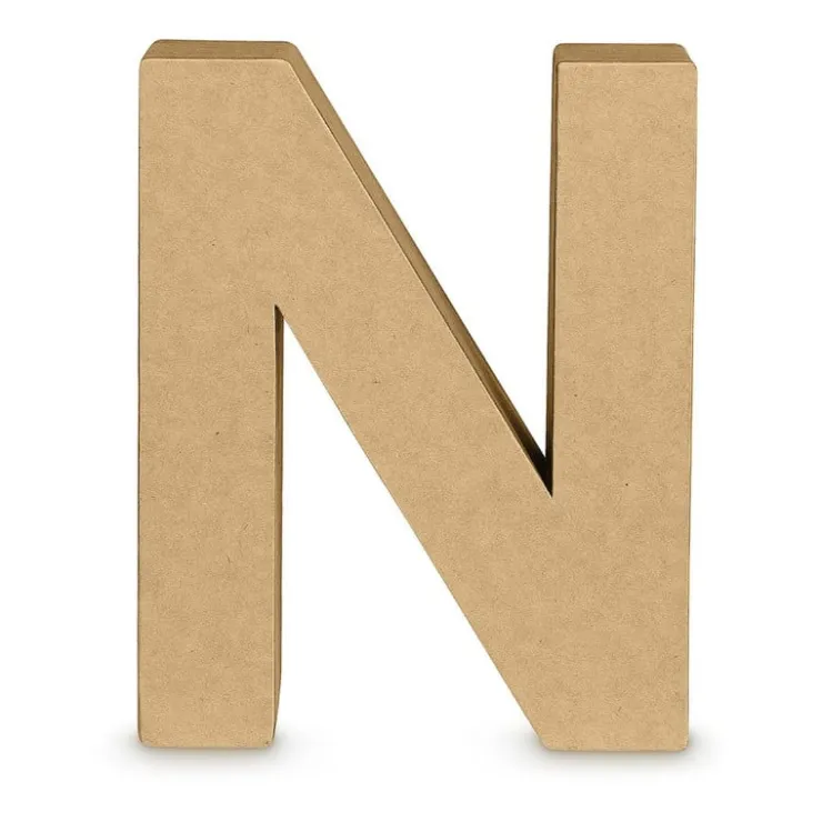 Xenos Kartonnen letter N- Hobbyletters