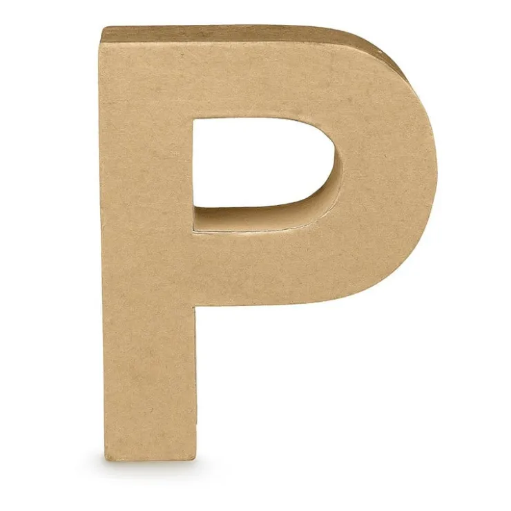 Xenos Kartonnen letter P- Hobbyletters