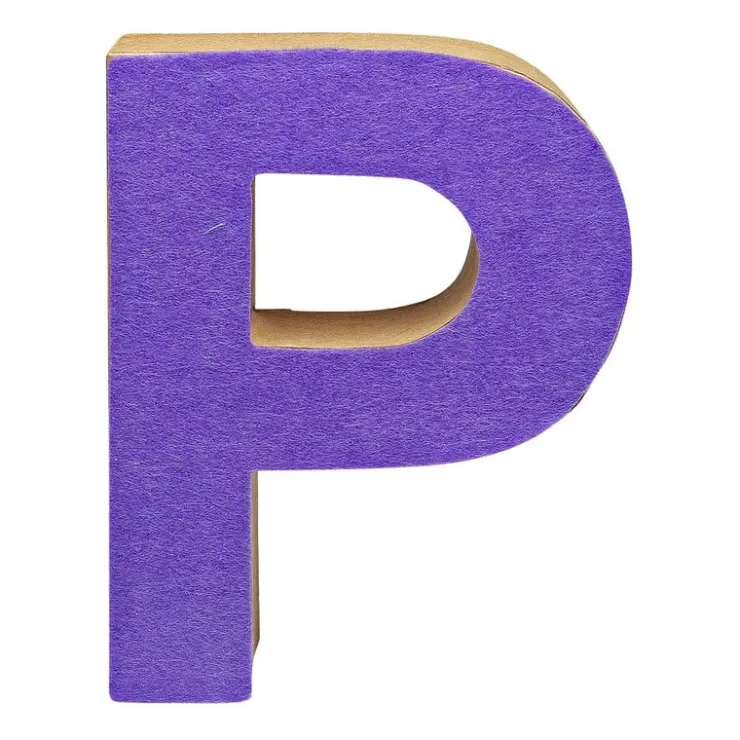 Xenos Kartonnen letter P- Hobbyletters