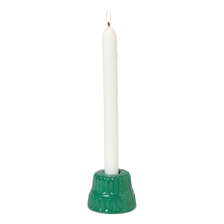 Xenos Kerst kandelaar tulband - ø7x5 cm - diverse varianten- Kandelaars