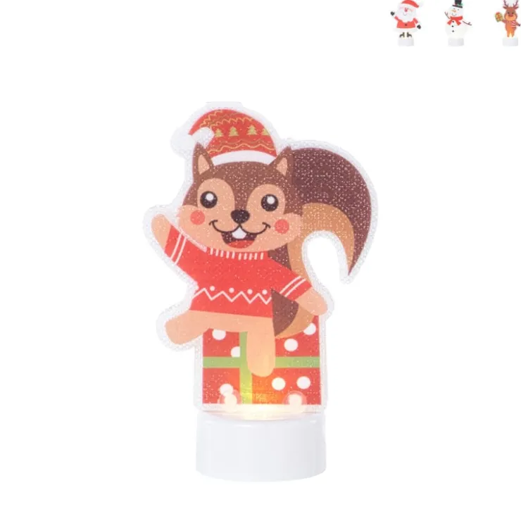 Xenos Kerst waxinelichtje - 6.5 cm - diverse varianten- Kerstverlichting