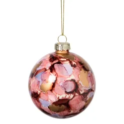 Xenos Kerstbal bleeding - bruin- Kerstballen