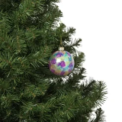 Xenos Kerstbal bleeding - multikleur- Kerstballen