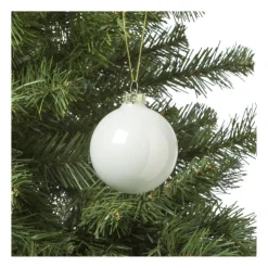 Xenos Kerstbal box - set van 8 - ø7 cm- Kerstballen