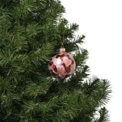 Xenos Kerstbal glossy - bruin- Kerstballen