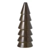 Xenos Kerstboom middel - bruin - ø5.5x15 cm- Kleine Kerstbomen|Kerstfiguren