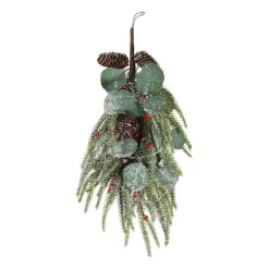 Xenos Kerstdecoratie tak - groen - 50 cm- Kerstfiguren