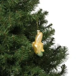 Xenos Kersthanger banaan - geel - 12x6.5x5.5 cm- Kersthangers|Kerstballen