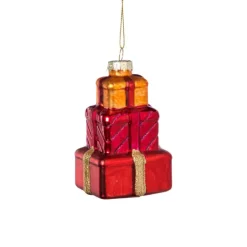 Xenos Kersthanger cadeautjes - diverse varianten - 9.8x5.5x5 cm- Kersthangers|Kerstballen