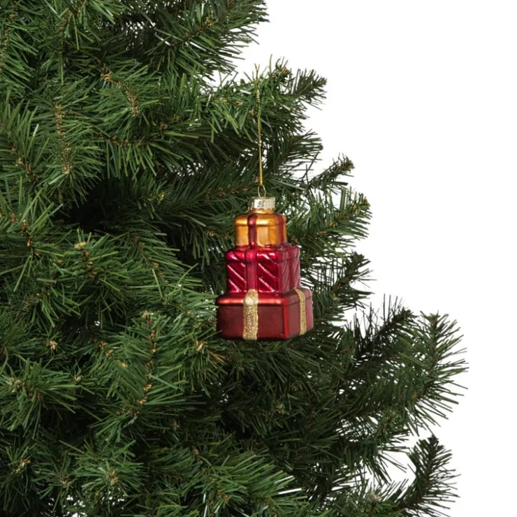 Xenos Kersthanger cadeautjes - diverse varianten - 9.8x5.5x5 cm- Kersthangers|Kerstballen