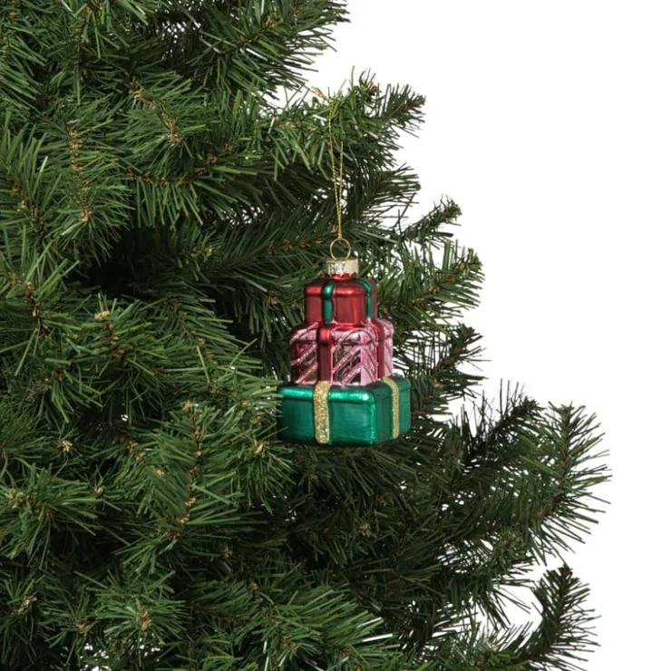 Xenos Kersthanger cadeautjes - diverse varianten - 9.8x5.5x5 cm- Kersthangers|Kerstballen