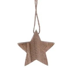 Xenos Kersthanger hout - diverse varianten- Kersthangers|Kerstballen