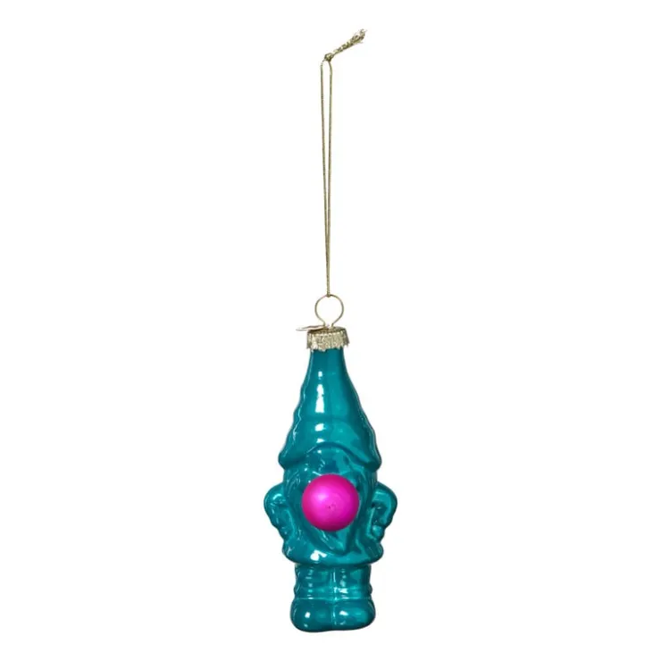 Xenos Kersthanger kabouter - groen - 10.5x5.3x4.7 cm- Kersthangers|Kerstballen
