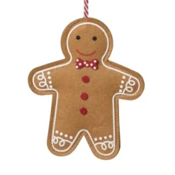 Xenos Kersthanger koekmannetje - diverse varianten - 10.5x9.5x1 cm- Kersthangers|Kerstballen