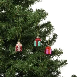 Xenos Kersthangers mini - cadeautjes - set van 3- Kersthangers|Kerstballen