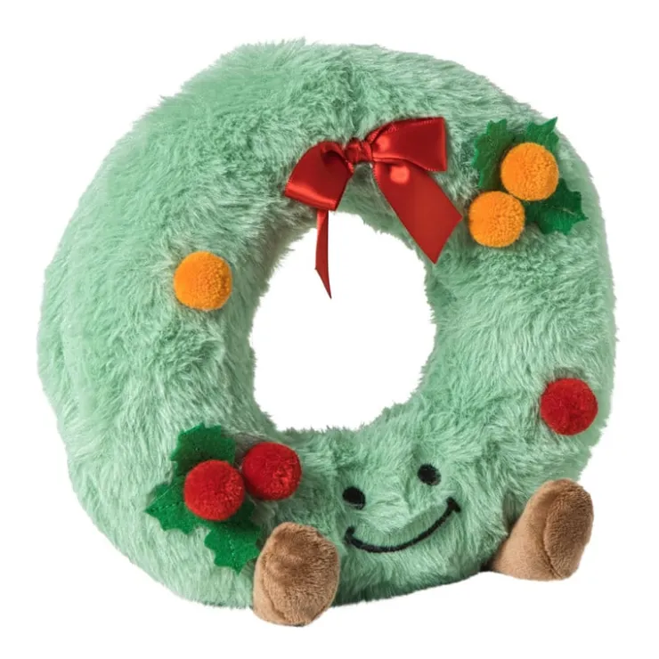 Xenos Kerstknuffel donut - multikleur- Knuffels|Kerstcadeaus