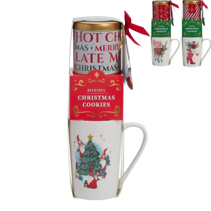 Xenos Kerstmok hoog - diverse varianten- Chocolademelk|Kerstmokken