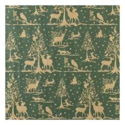 Xenos Kerstpapier kraft - diverse varianten - 200x70 cm- Kerst Inpakken