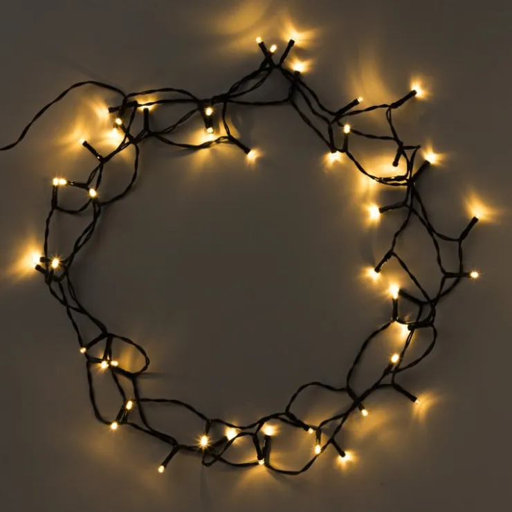 Xenos Kerstverlichting LED - warm wit - 50 lampjes - 3.7 meter- Kerstverlichting|Kerstboom Verlichting