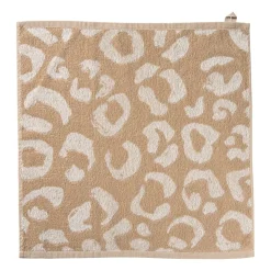 Xenos Keukendoek animal - beige/bruin - 50x50 cm- Thee- En Keukendoeken