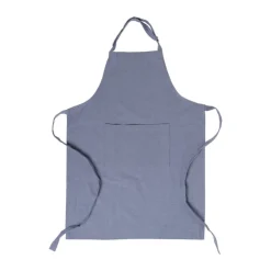 Xenos Keukenschort denim - blauw - 65x85 cm- Schorten