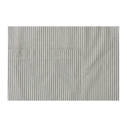 Xenos Keukenschort gestreept - groen/wit - 65x85 cm- Schorten