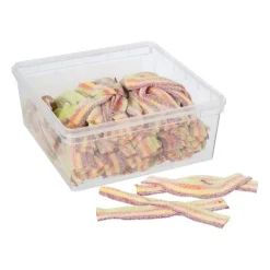 Xenos Kilo snoep zure matten - 4 kleuren - 1 kg- Snoep