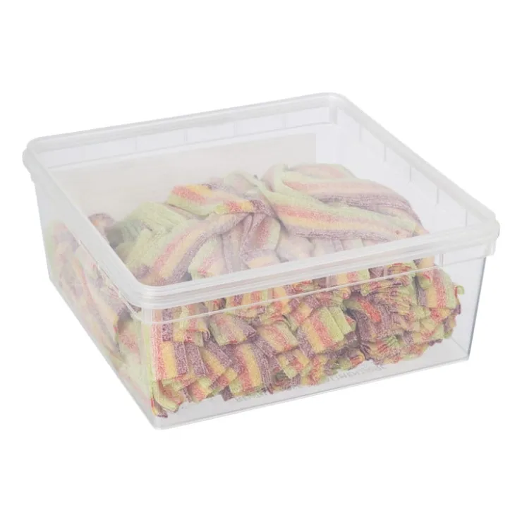 Xenos Kilo snoep zure matten - 4 kleuren - 1 kg- Snoep