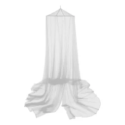 Xenos Klamboe met ring - 1-persoon - wit - ⌀60x230x650 cm- Klamboes