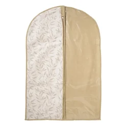 Xenos Kledinghoes leafs - bruin/beige - 90x60x15 cm- Kledingrekken