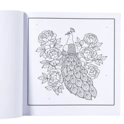 Xenos Kleurboek op nummer dieren - 20x20 cm- Kleurboeken