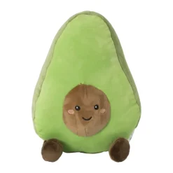 Xenos Knuffel avocado - groen - 22x17 cm- Knuffels|Kerstcadeaus