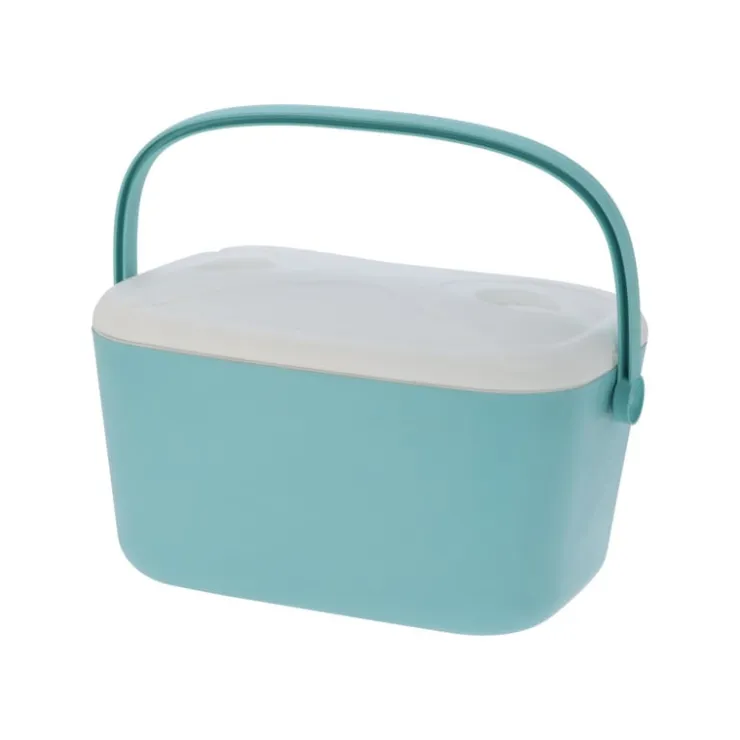 Xenos Koelbox 20 liter - blauw - 47x34x26 cm- Koeltassen