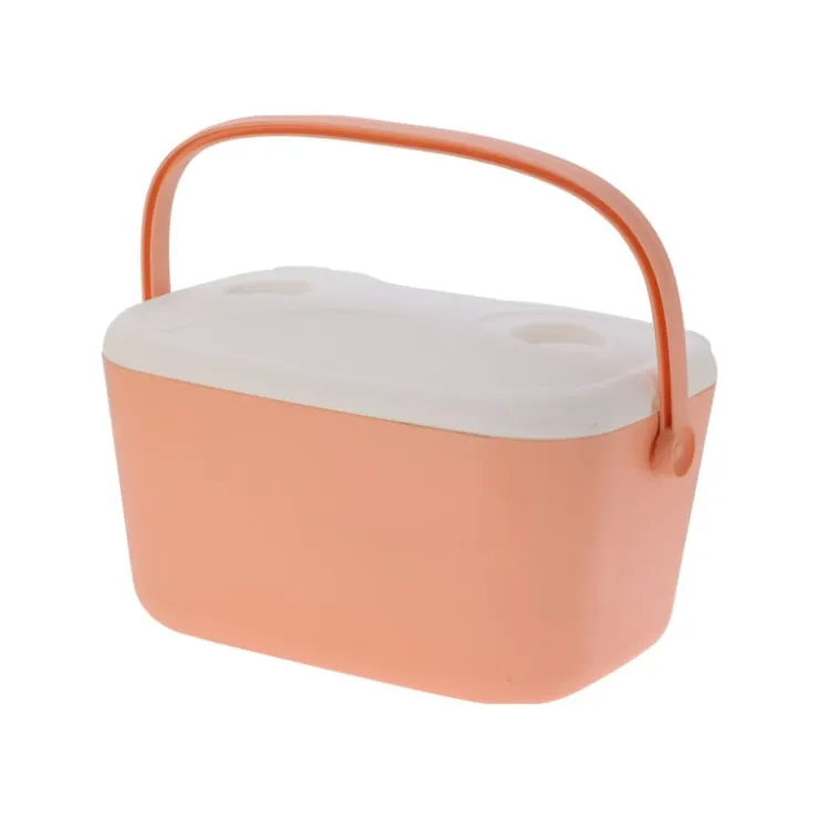 Xenos Koelbox 20 liter - roze - 47x34x26 cm- Koeltassen