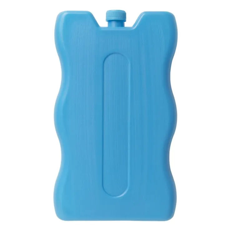 Xenos Koelelement snow - blauw - 16.5x9.5 cm- Strandaccessoires|Koeltassen