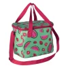 Xenos Koeltas watermeloen - groen/roze - 26x21x16 cm- Koeltassen