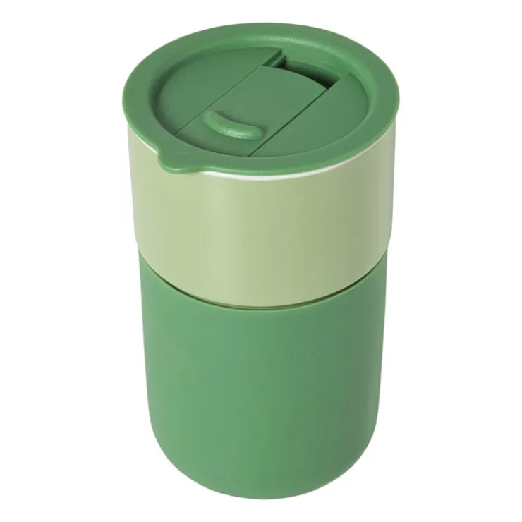 Xenos Koffiebeker to go - groen - 360 ml- Drinkflessen