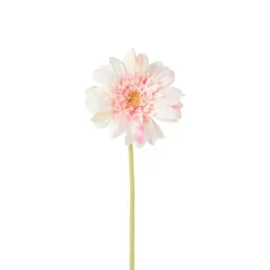 Xenos Kunstbloem gerbera - lichtroze - 60 cm- Kunstbloemen
