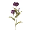 Xenos Kunstbloem hortensia - paars - 62 cm- Kunstbloemen