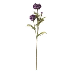 Xenos Kunstbloem hortensia - paars - 62 cm- Kunstbloemen