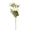 Xenos Kunstbloem madelief - wit - 66 cm- Kunstbloemen