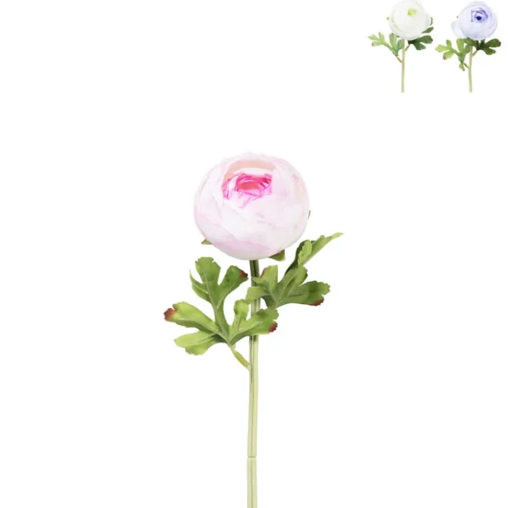 Xenos Kunstbloem ranonkel - diverse varianten - 33 cm- Kunstbloemen